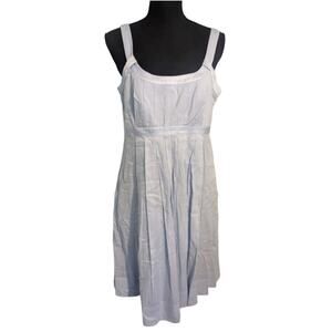 Calvin Klein Light Blue Sleeveless Dress – Elegant Summer Style, Size 12